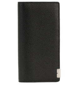Burberry Cavendish Wallet, Leather, Black, MIR, DB, 3*